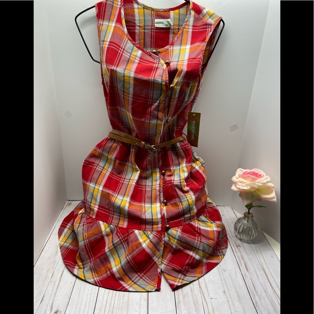 Plaid Jr dress by Selena Gomez